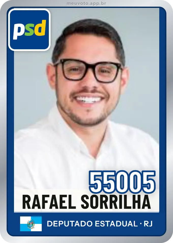 Carta de Rafael Sorrilha, número 55005, PSD