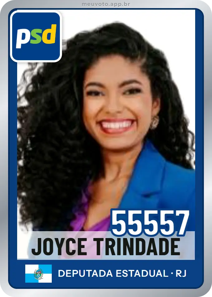 Carta de Joyce Trindade, número 55557, PSD