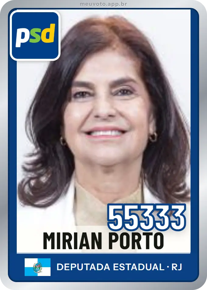 Carta de Mirian Porto, número 55333, PSD
