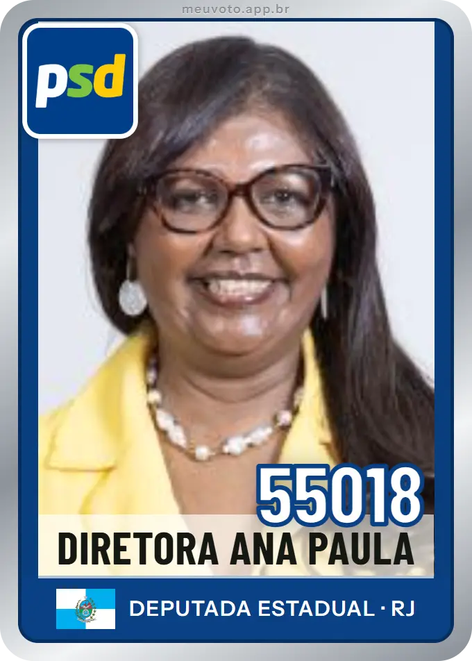 Carta de Diretora Ana Paula, número 55018, PSD