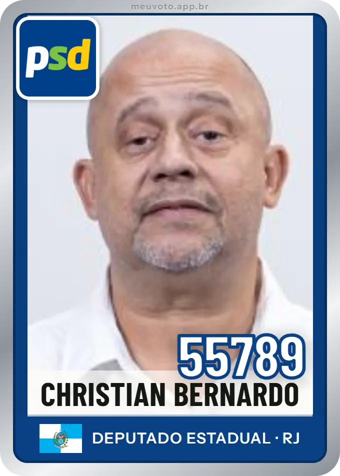 Carta de Christian Bernardo, número 55789, PSD
