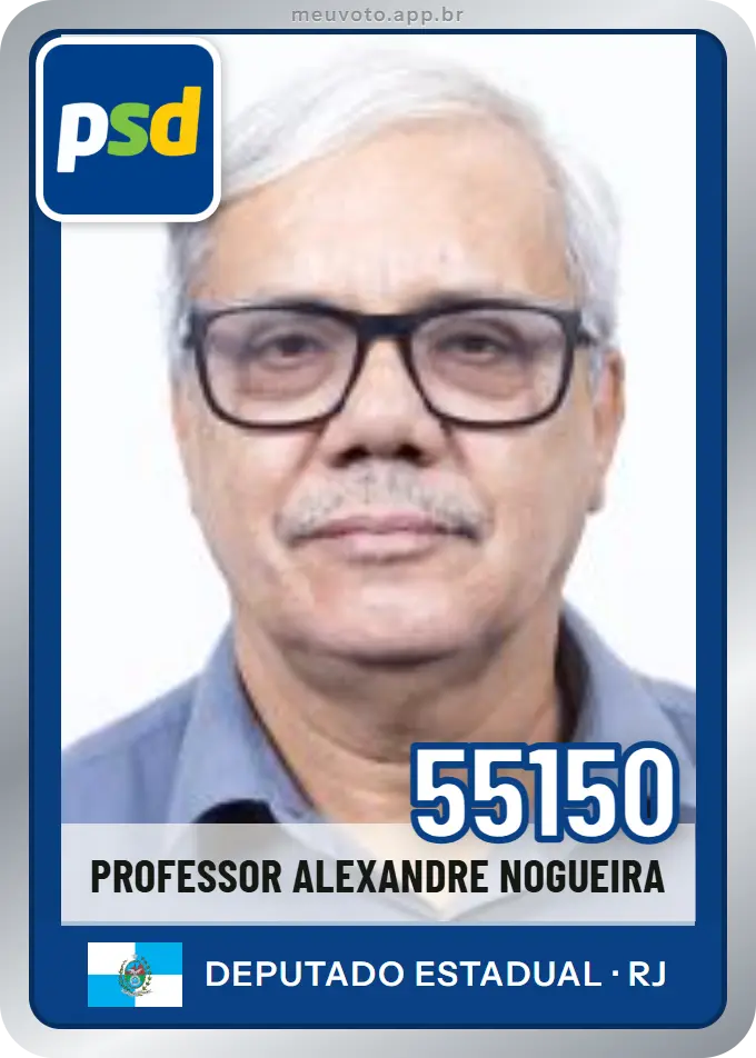 Carta de Professor Alexandre Nogueira, número 55150, PSD