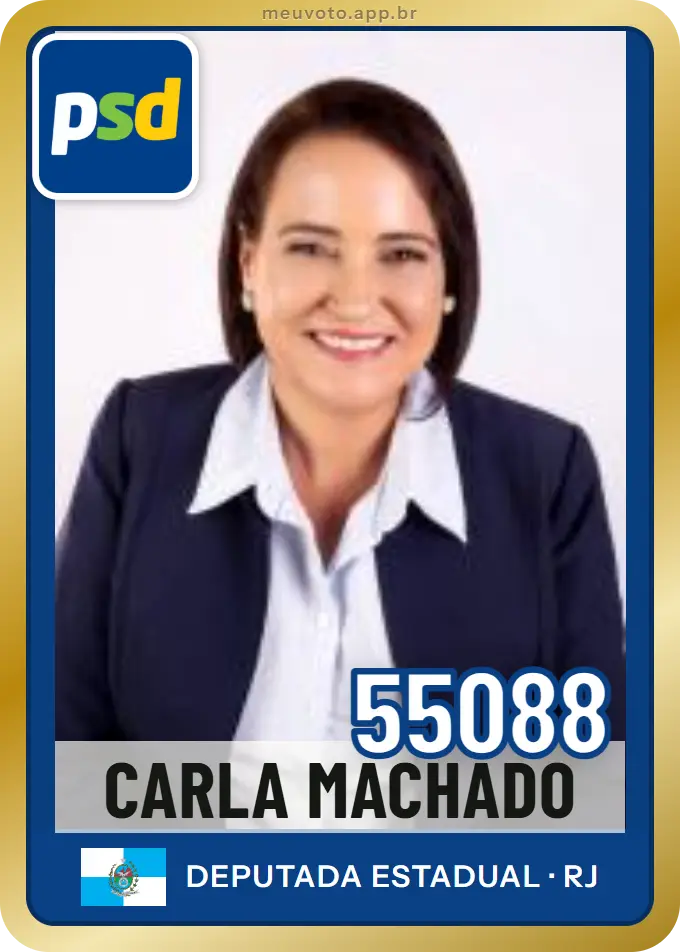Carta de Carla Machado, número 55088, PSD