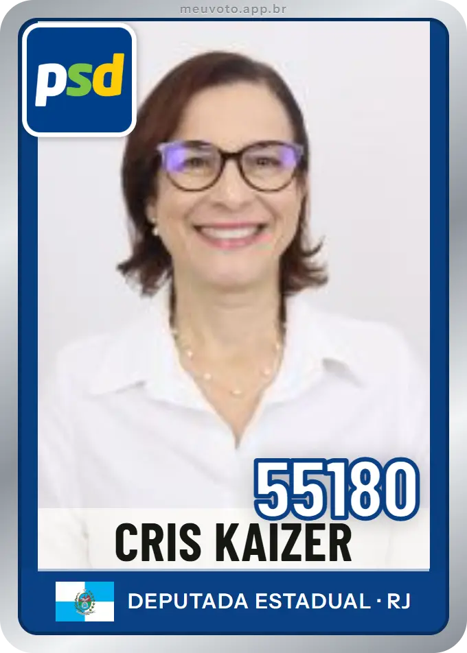 Carta de Cris Kaizer, número 55180, PSD