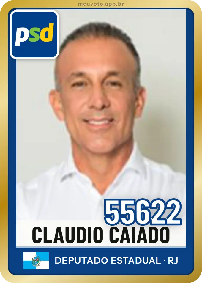 Carta de Claudio Caiado, número 55622, PSD