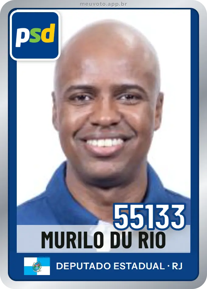 Carta de Murilo Du Rio, número 55133, PSD