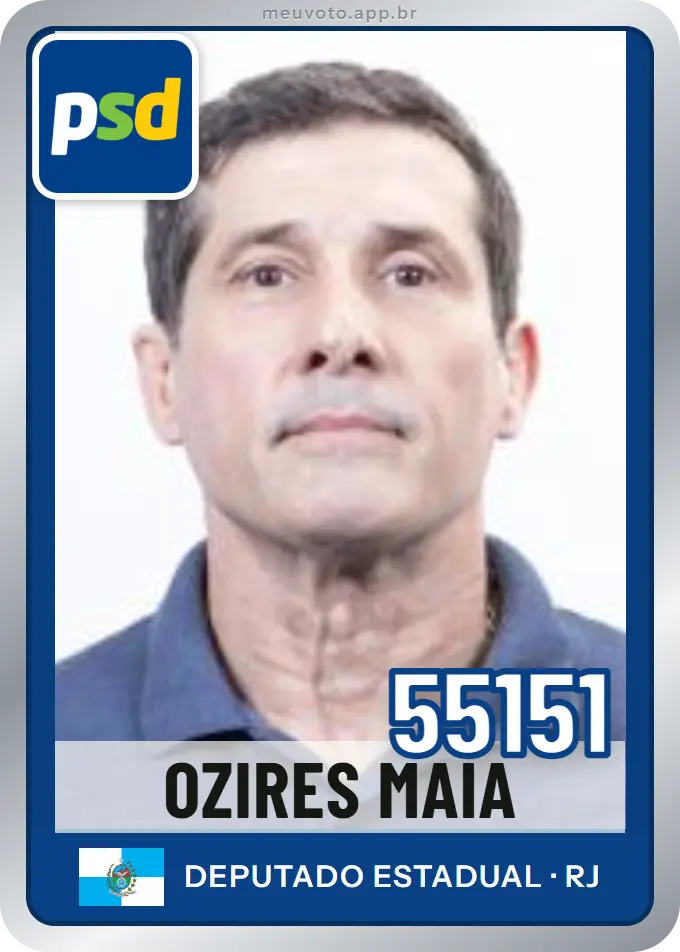 Carta de Ozires Maia, número 55151, PSD