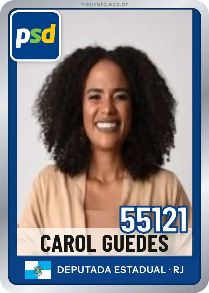 Carta de Carol Guedes, número 55121, PSD