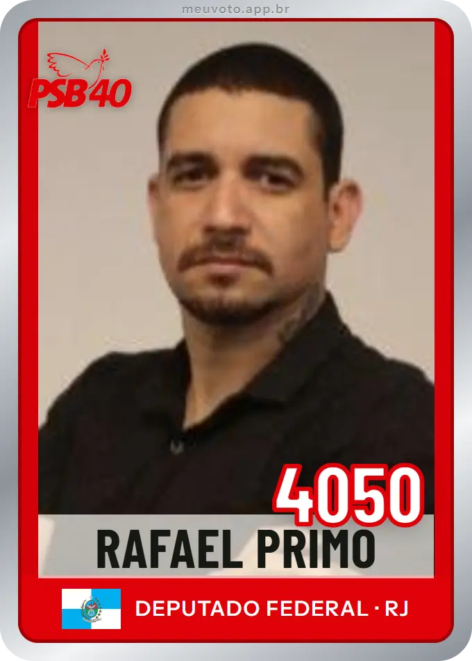 Carta de Rafael Primo, número 4050, PSB