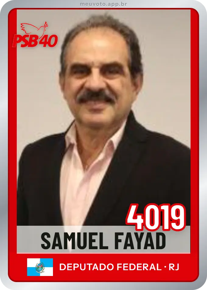 Carta de Samuel Fayad, número 4019, PSB