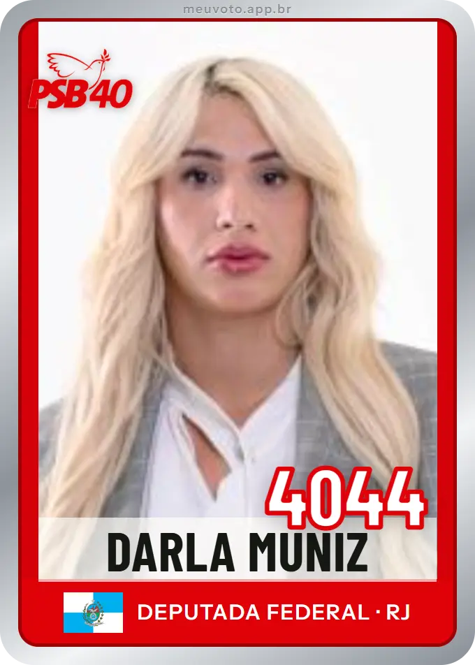 Carta de Darla Muniz, número 4044, PSB