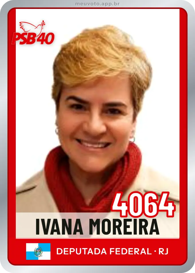 Carta de Ivana Moreira, número 4064, PSB