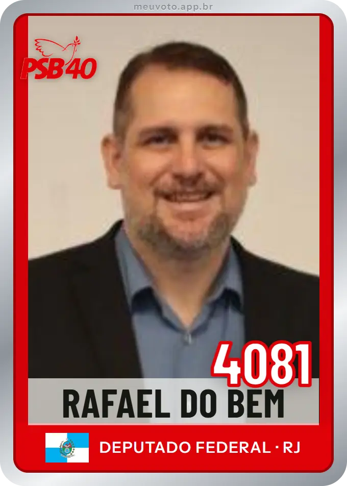 Carta de Rafael do Bem, número 4081, PSB