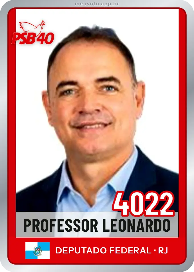 Carta de Professor Leonardo, número 4022, PSB