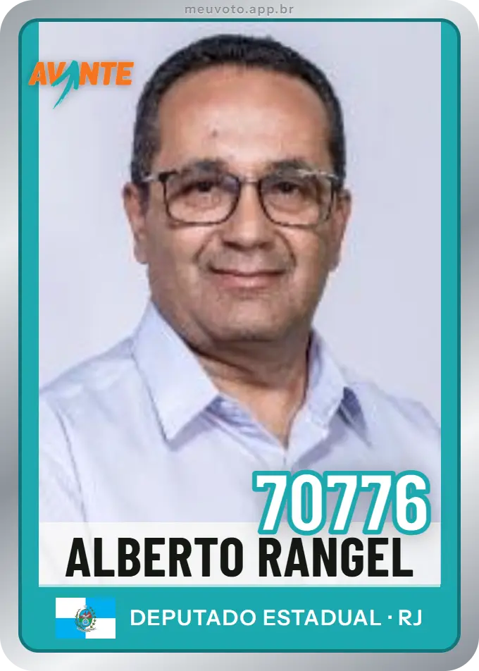 Carta de Alberto Rangel, número 70776, Avante