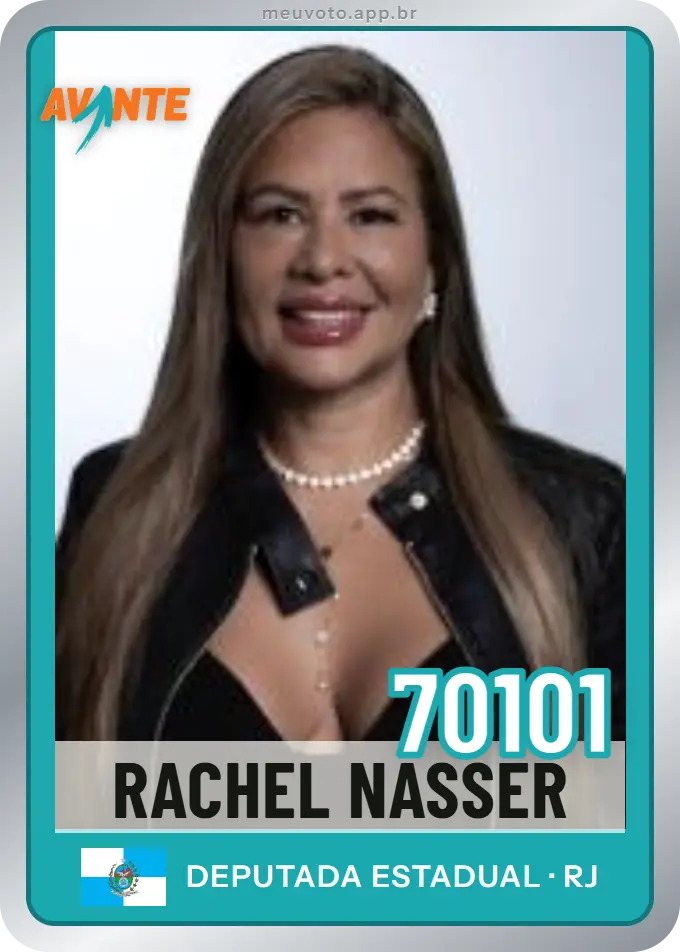 Carta de Rachel Nasser, número 70101, Avante
