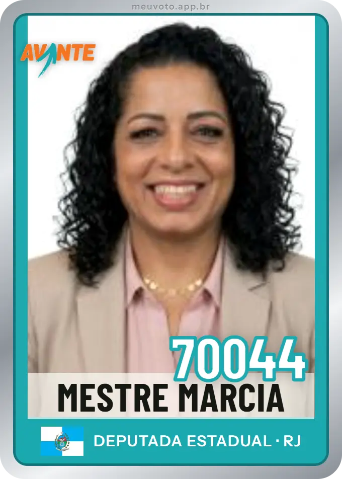 Carta de Mestre Marcia, número 70044, Avante