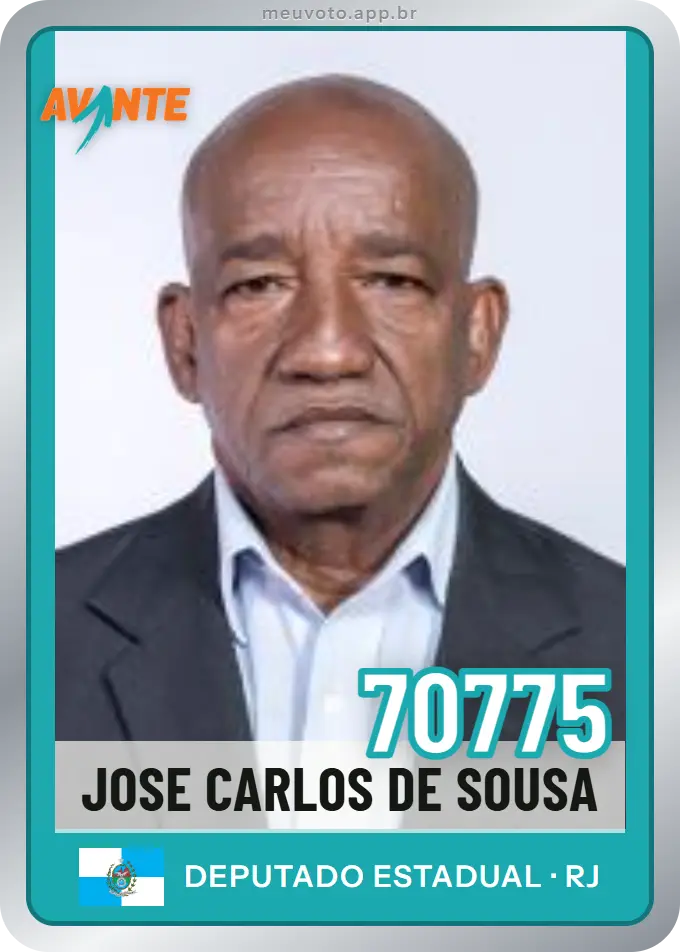 Carta de Jose Carlos de Sousa, número 70775, Avante