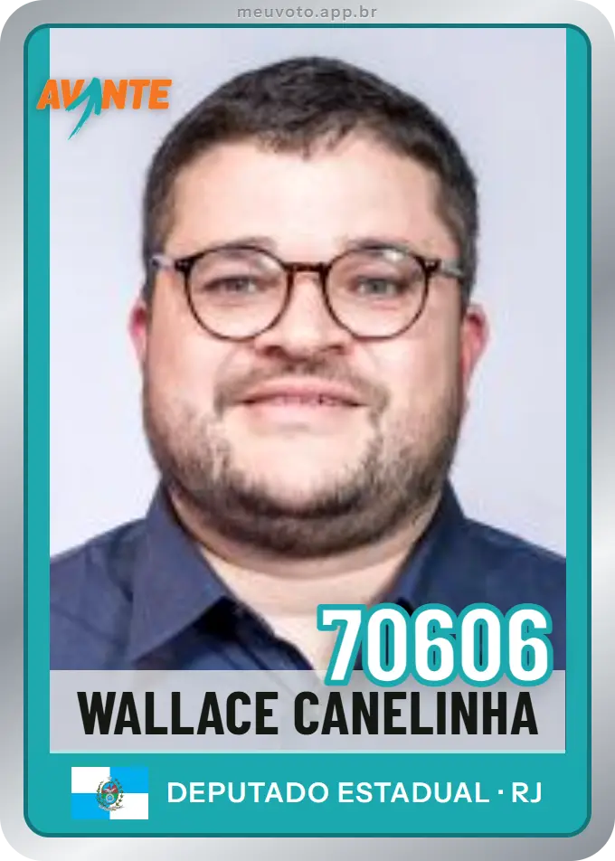 Carta de Wallace Canelinha, número 70606, Avante