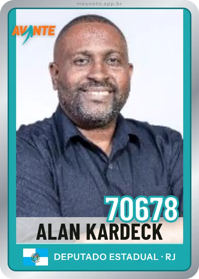 Carta de Alan Kardeck, número 70678, Avante
