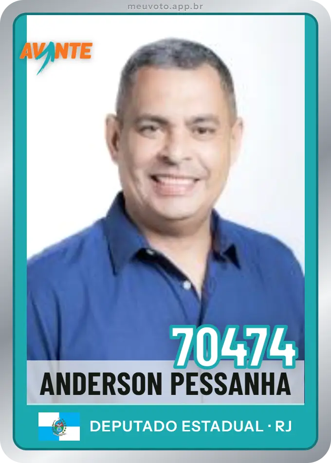 Carta de Anderson Pessanha, número 70474, Avante