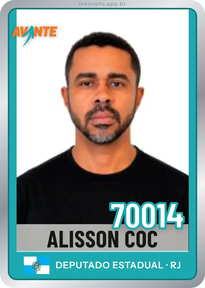 Carta de Alisson Coc, número 70014, Avante