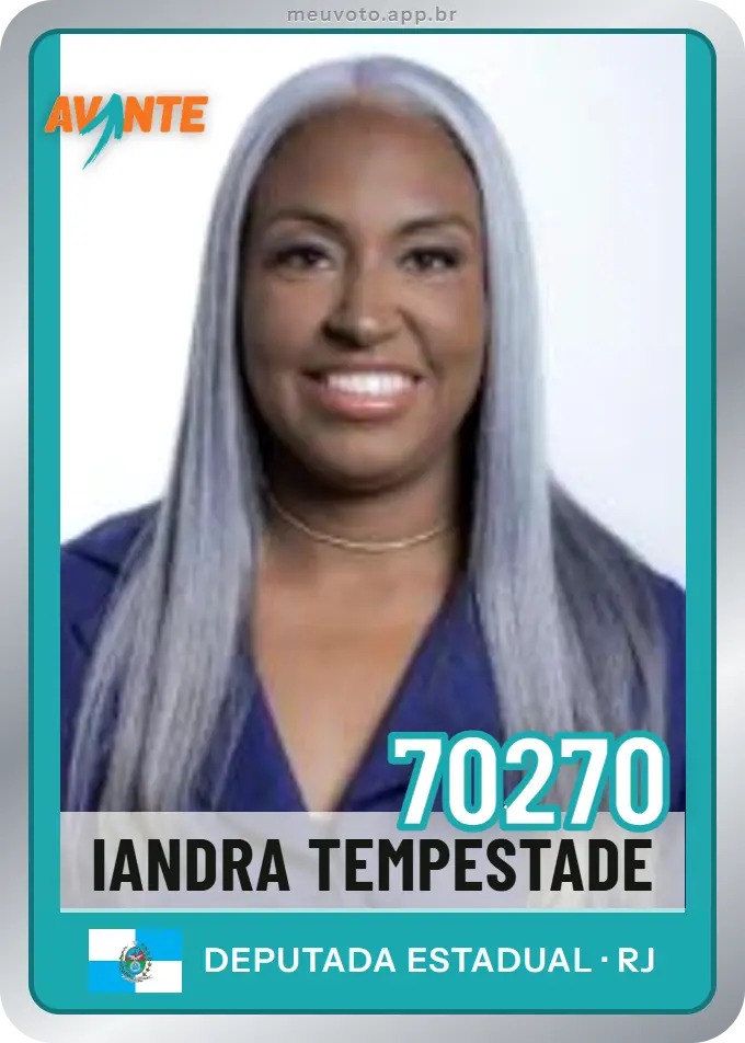 Carta de Iandra Tempestade, número 70270, Avante