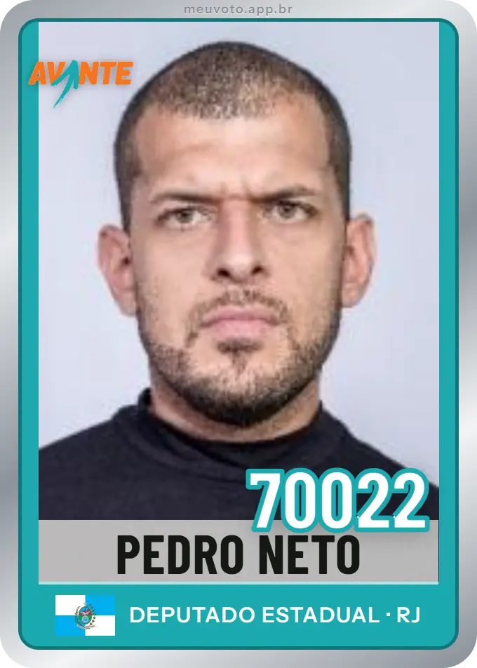 Carta de Pedro Neto, número 70022, Avante