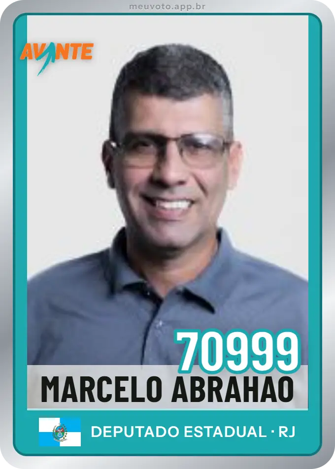 Carta de Marcelo Abrahao, número 70999, Avante