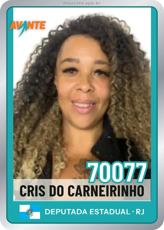 Carta de Cris do Carneirinho, número 70077, Avante