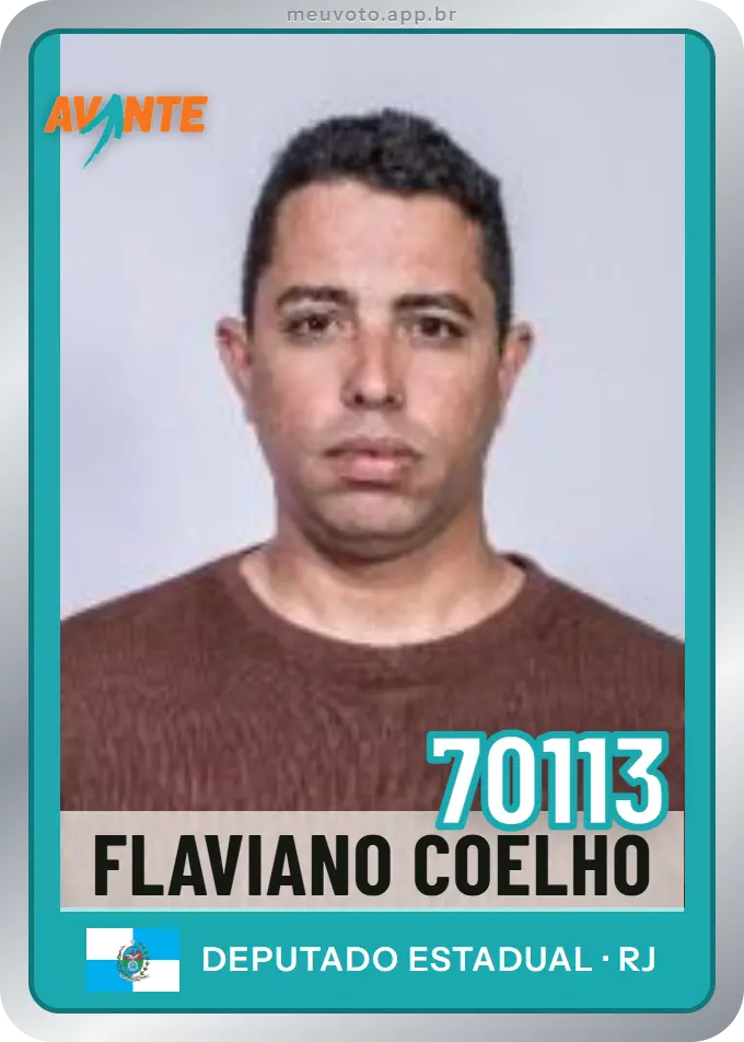 Carta de Flaviano Coelho, número 70113, Avante