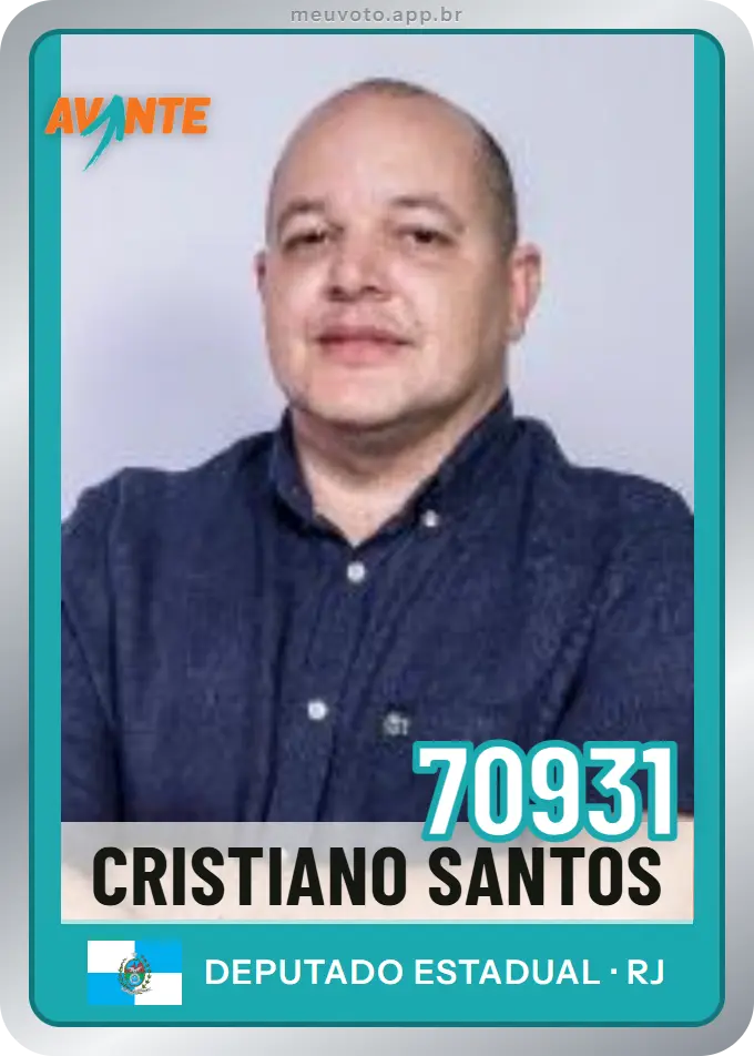Carta de Cristiano Santos, número 70931, Avante
