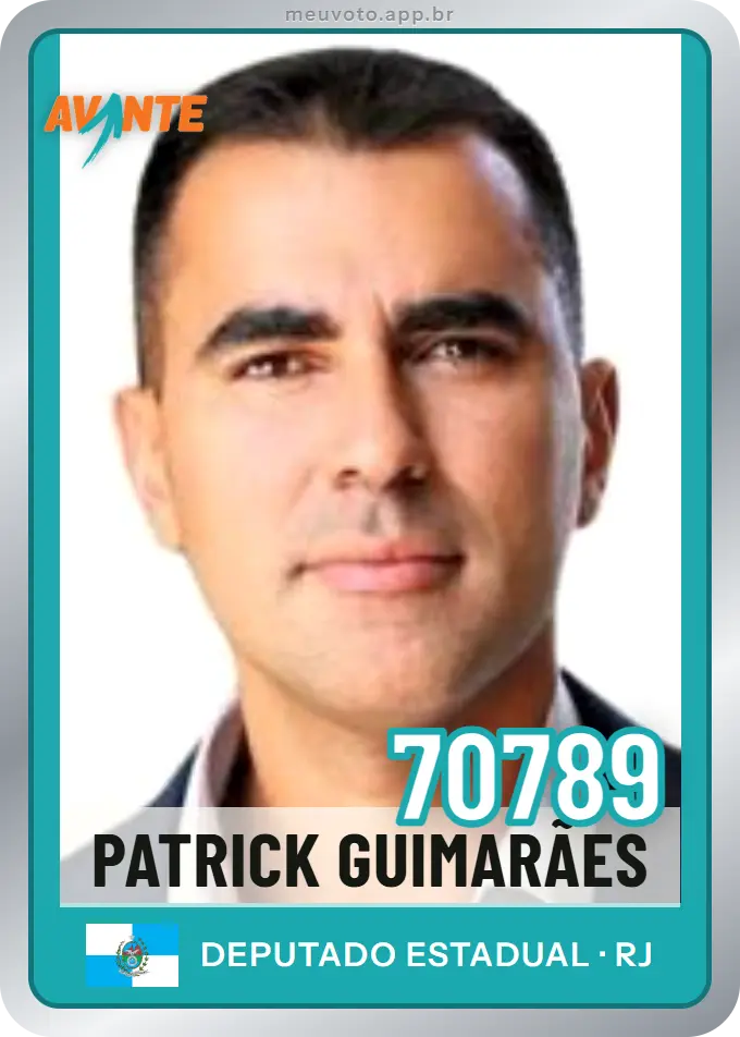 Carta de Patrick Guimarães, número 70789, Avante