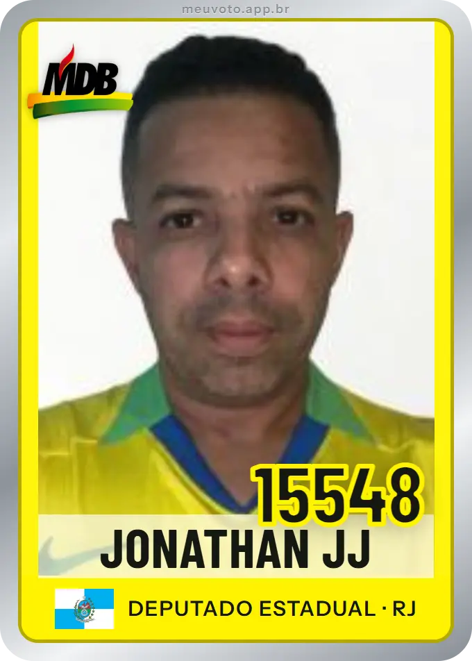 Carta de Jonathan Jj, número 15548, MDB