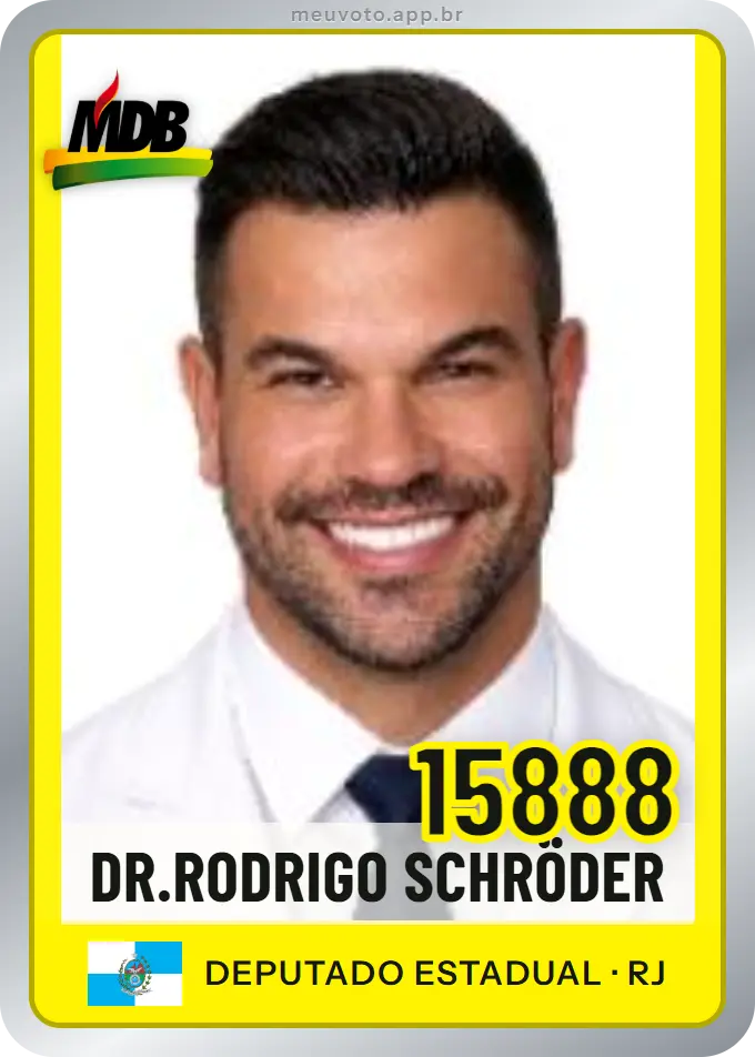Carta de Dr.rodrigo Schröder, número 15888, MDB