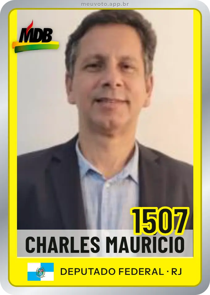 Carta de Charles Maurício, número 1507, MDB