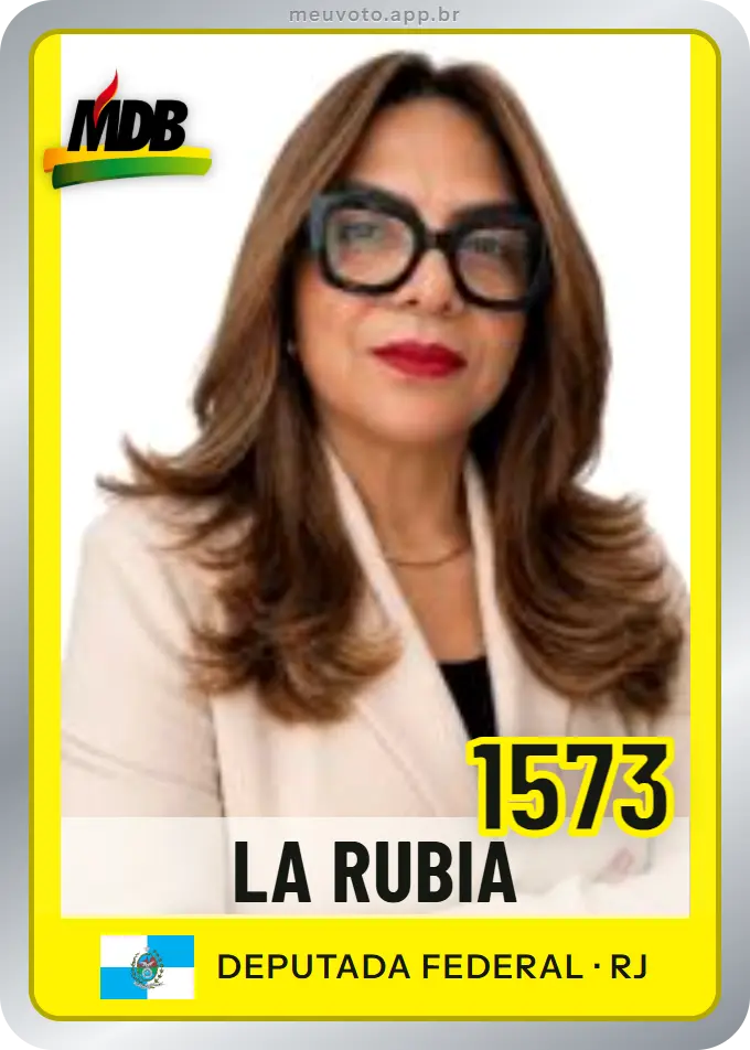 Carta de La Rubia, número 1573, MDB