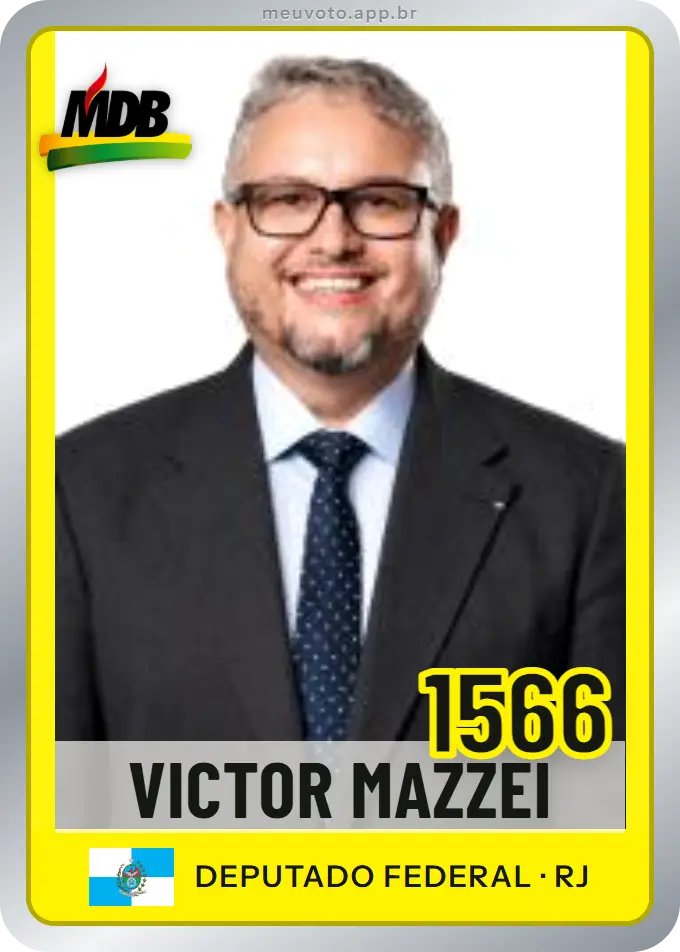 Carta de Victor Mazzei, número 1566, MDB
