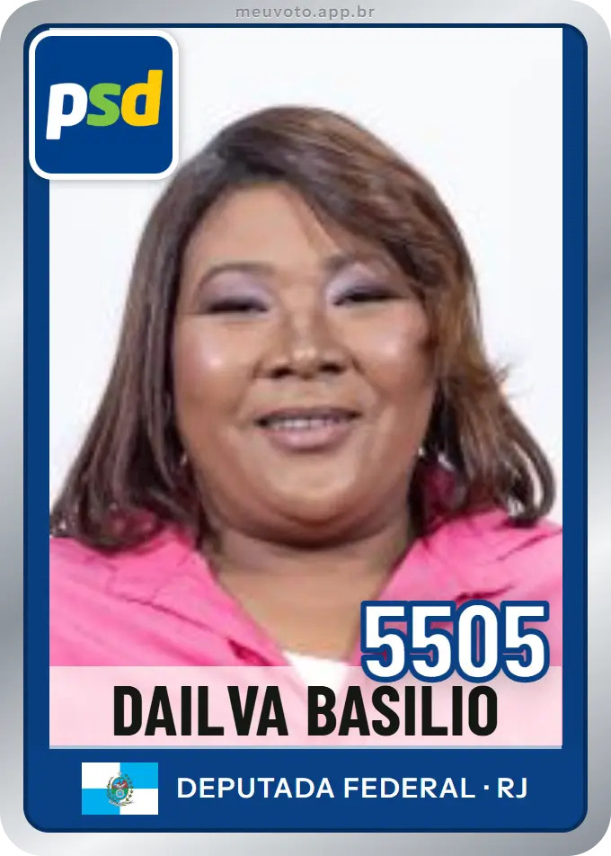 Carta de Dailva Basilio, número 5505, PSD