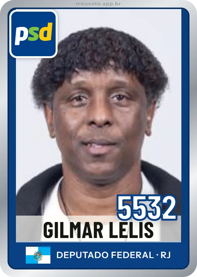 Carta de Gilmar Lelis, número 5532, PSD