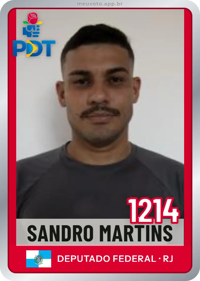 Carta de Sandro Martins, número 1214, PDT