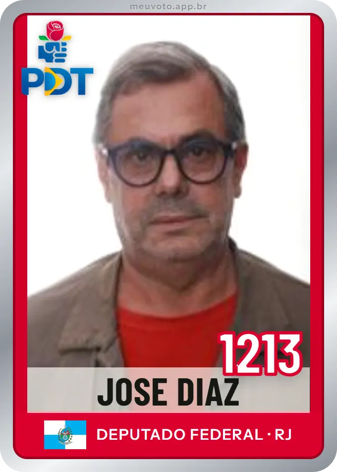 Carta de Jose Diaz, número 1213, PDT