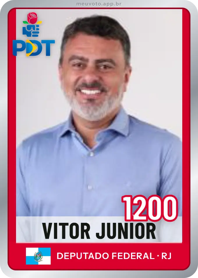 Carta de Vitor Junior, número 1200, PDT