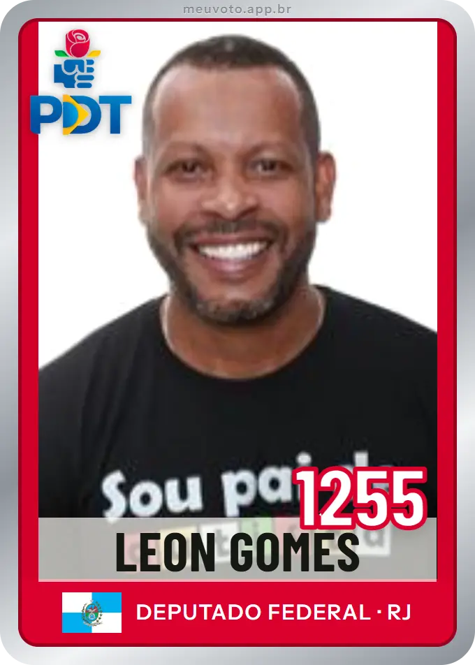 Carta de Leon Gomes, número 1255, PDT