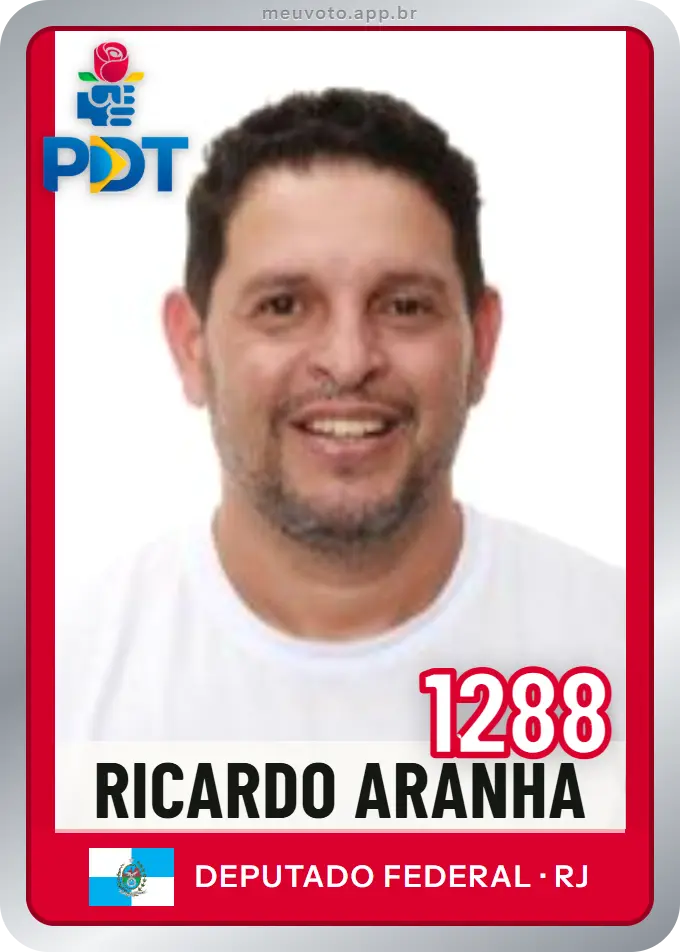 Carta de Ricardo Aranha, número 1288, PDT