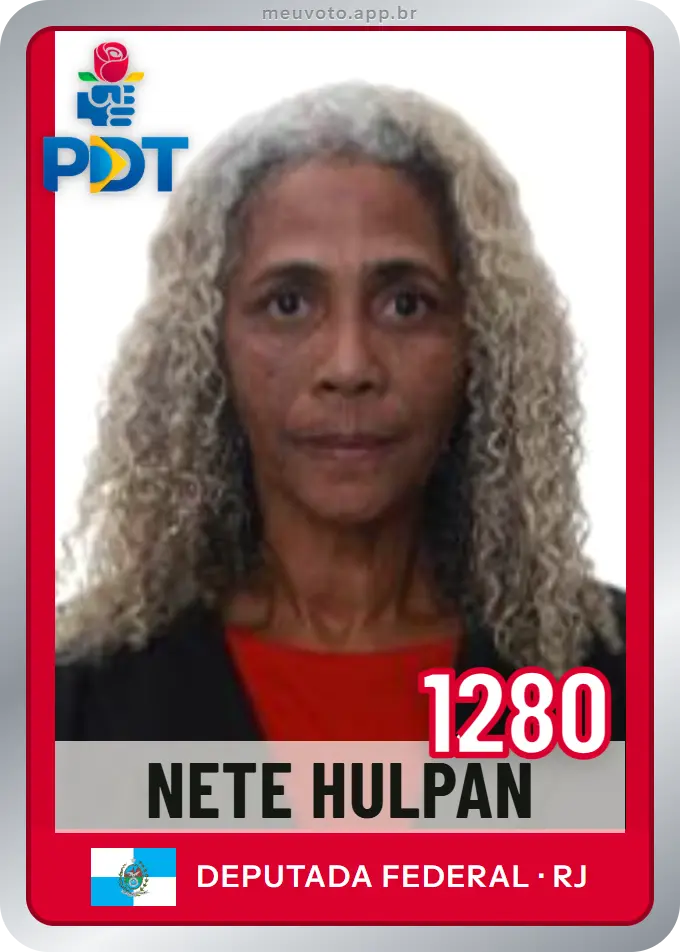 Carta de Nete Hulpan, número 1280, PDT