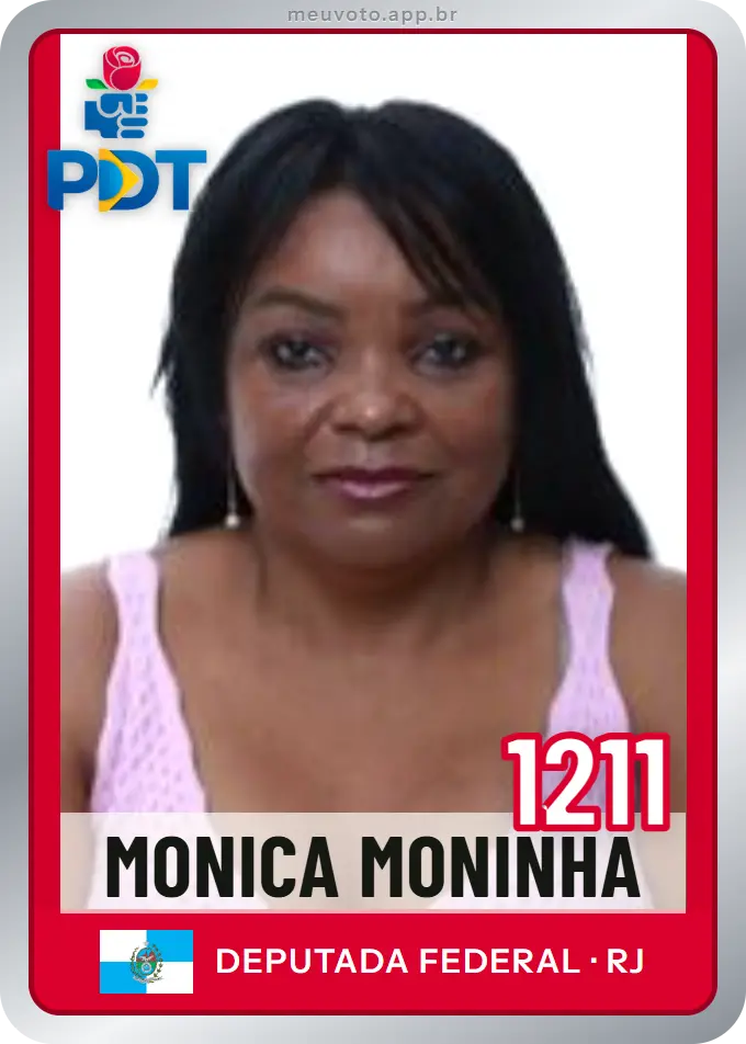 Carta de Monica Moninha, número 1211, PDT