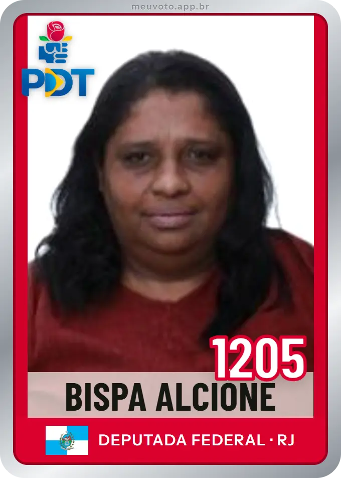 Carta de Bispa Alcione, número 1205, PDT