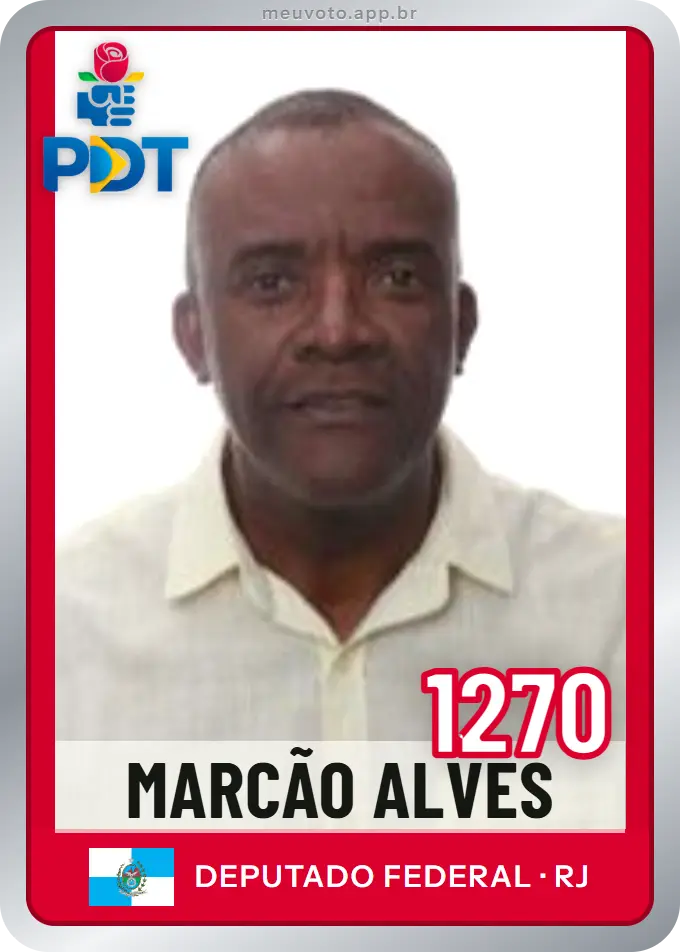 Carta de Marcão Alves, número 1270, PDT