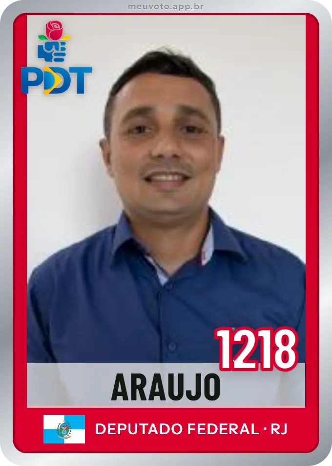 Carta de Araujo, número 1218, PDT
